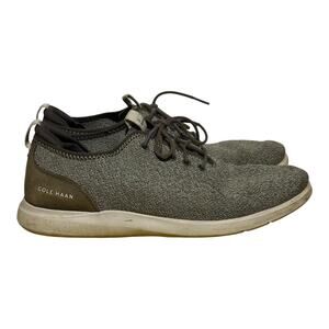 Cole Haan Grand Crosscourt Knit Taupe Olive Men's Size 11.5 Sneakers Oxfords